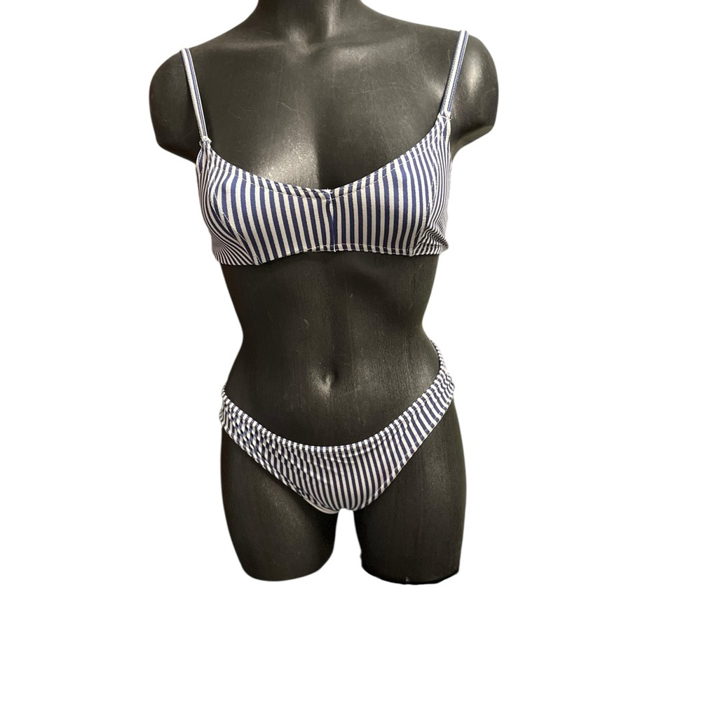 Nautical Striped Bikini Set